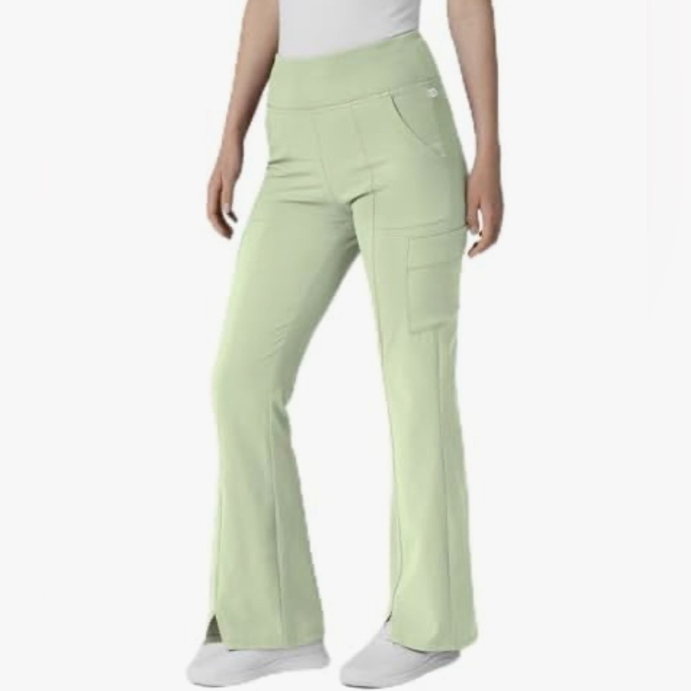 Wink Light Green Boot Cut Pants